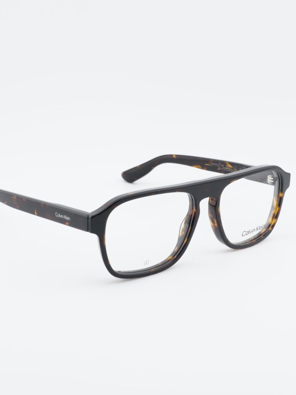 Calvin Klein CK25515 240 Eyeglasses Brown 58mm Square Frame